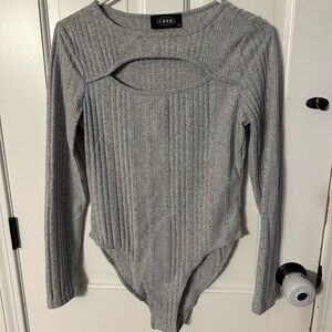 3/$10 Ribbed Long Sleeve Body Suit